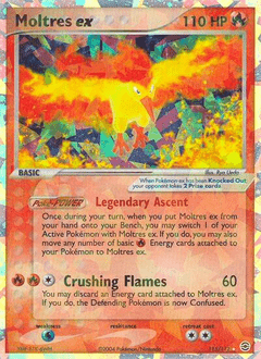 Moltres ex #115 from FireRed & LeafGreen