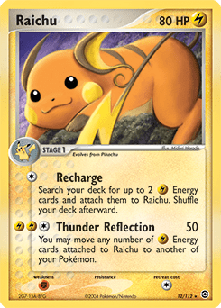 Raichu #12 from FireRed & LeafGreen