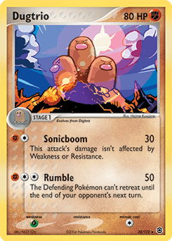 Dugtrio #22 from FireRed & LeafGreen