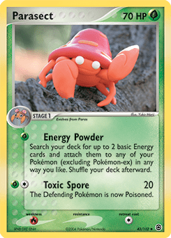 Parasect #43 from FireRed & LeafGreen