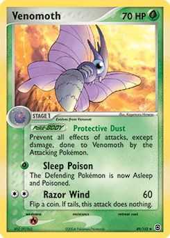 Venomoth #49 from FireRed & LeafGreen