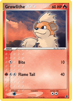 Growlithe #64 from FireRed & LeafGreen