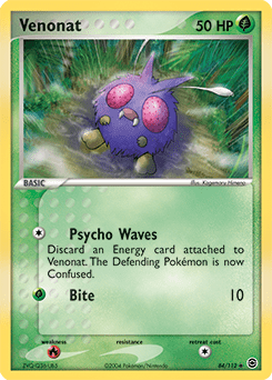 Venonat #84 from FireRed & LeafGreen