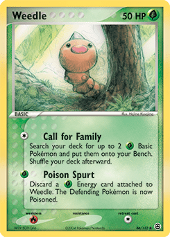 Weedle #86 from FireRed & LeafGreen