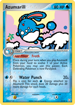 Azumarill #1 from Team Rocket Returns