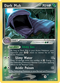 Dark Muk #16 from Team Rocket Returns