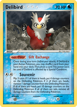 Delibird #21 from Team Rocket Returns