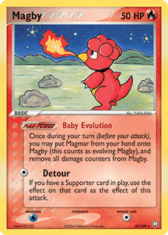 Magby #24 from Team Rocket Returns