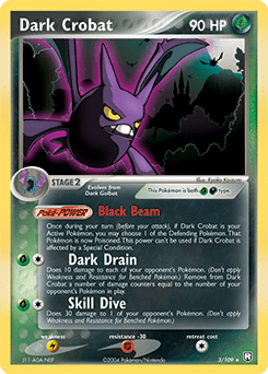Dark Crobat #3 from Team Rocket Returns