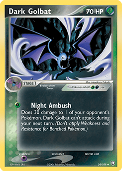 Dark Golbat #34 from Team Rocket Returns