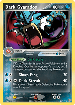 Dark Gyarados #36 from Team Rocket Returns