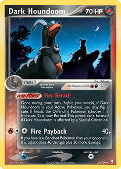 Dark Houndoom #37 from Team Rocket Returns