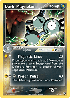 Dark Magneton #39 from Team Rocket Returns