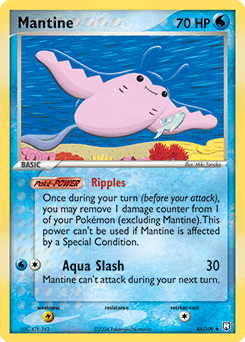 Mantine #45 from Team Rocket Returns
