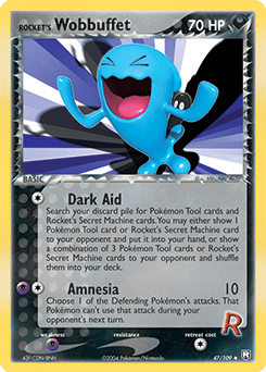 Rocket's Wobbuffet #47 from Team Rocket Returns