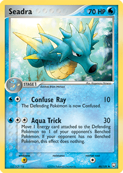 Seadra #48 from Team Rocket Returns