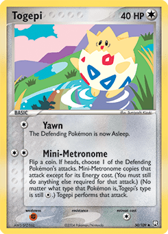 Togepi #50 from Team Rocket Returns