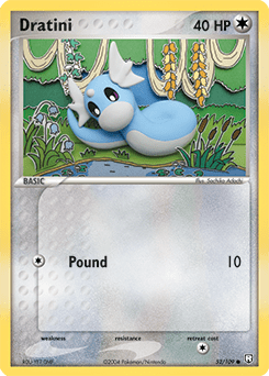 Dratini #52 from Team Rocket Returns