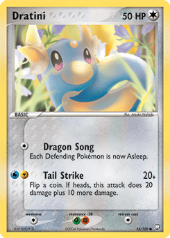 Dratini #53 from Team Rocket Returns