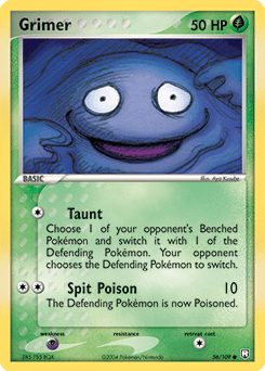 Grimer #56 from Team Rocket Returns