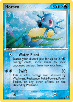 Horsea #58 from Team Rocket Returns