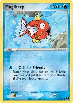 Magikarp #65 from Team Rocket Returns
