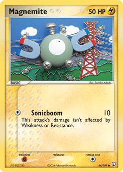 Magnemite #66 from Team Rocket Returns