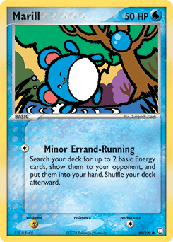Marill #68 from Team Rocket Returns
