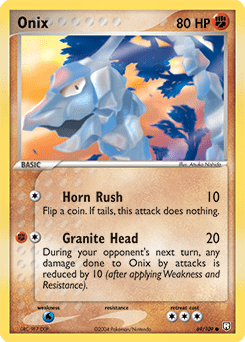 Onix #69 from Team Rocket Returns
