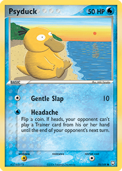 Psyduck #70 from Team Rocket Returns