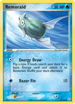 Remoraid #73 from Team Rocket Returns