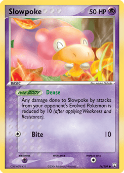 Slowpoke #76 from Team Rocket Returns