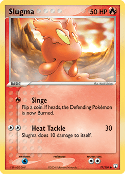 Slugma #77 from Team Rocket Returns