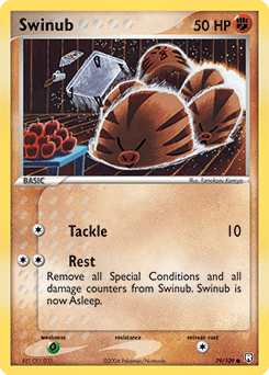 Swinub #79 from Team Rocket Returns
