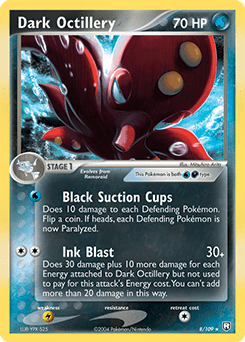 Dark Octillery #8 from Team Rocket Returns