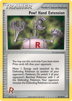 Pow! Hand Extension #85 from Team Rocket Returns