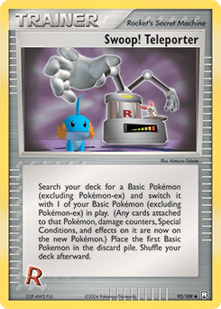 Swoop! Teleporter #92 from Team Rocket Returns