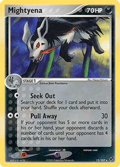 Mightyena #12 from Deoxys
