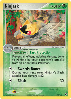 Ninjask #13 from Deoxys
