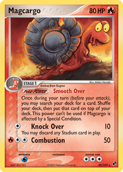 Magcargo #20 from Deoxys