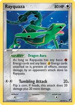 Rayquaza #22 from Deoxys