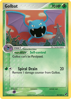 Golbat #31 from Deoxys