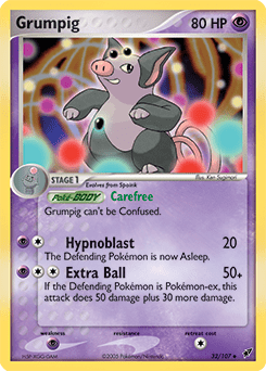 Grumpig #32 from Deoxys
