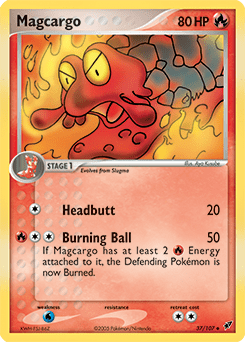 Magcargo #37 from Deoxys