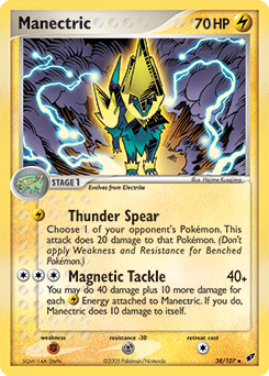 Manectric #38 from Deoxys
