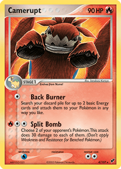Camerupt #4 from Deoxys