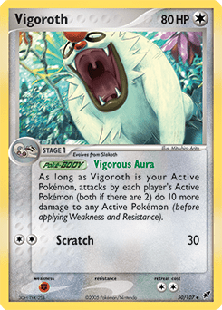 Vigoroth #50 from Deoxys