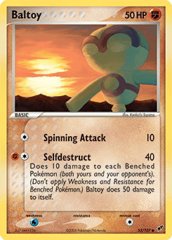 Baltoy #53 from Deoxys