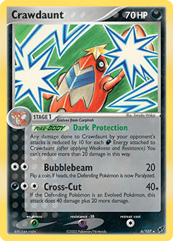 Crawdaunt #6 from Deoxys