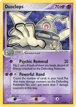 Dusclops #7 from Deoxys